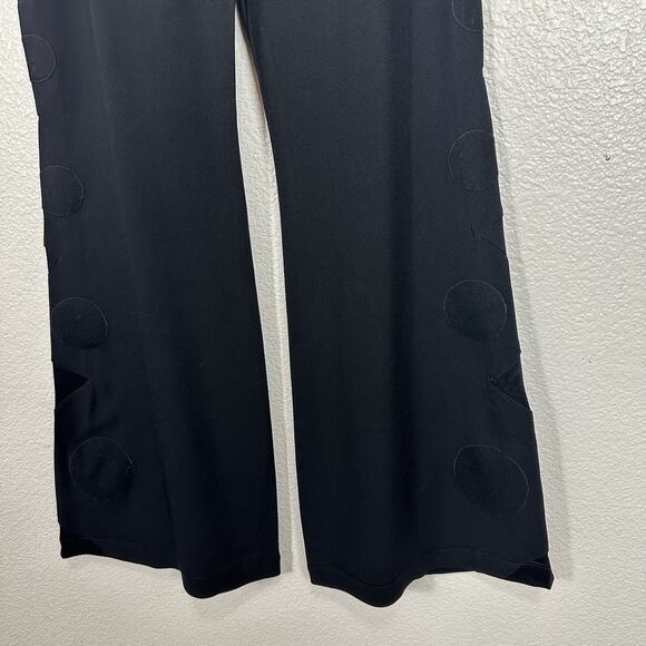 Vintage Y2K Moschino Cheap Chic Black Pants Size 40/10 Italy AEFFE Designer - Picture 4 of 13